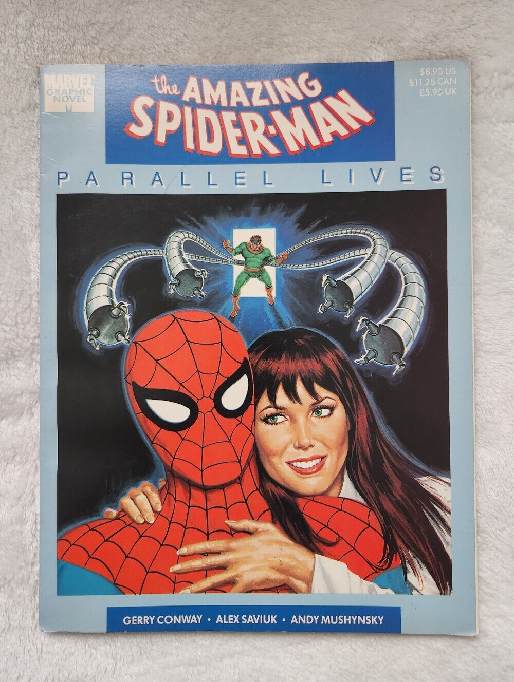 ​The Amazing Spider-Man Parallel Lives 1989 Marvel Graphic Novel Vintage Comic